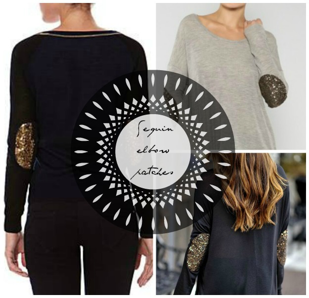 DIY Sequin Elbow Patches - Happiness isCreating